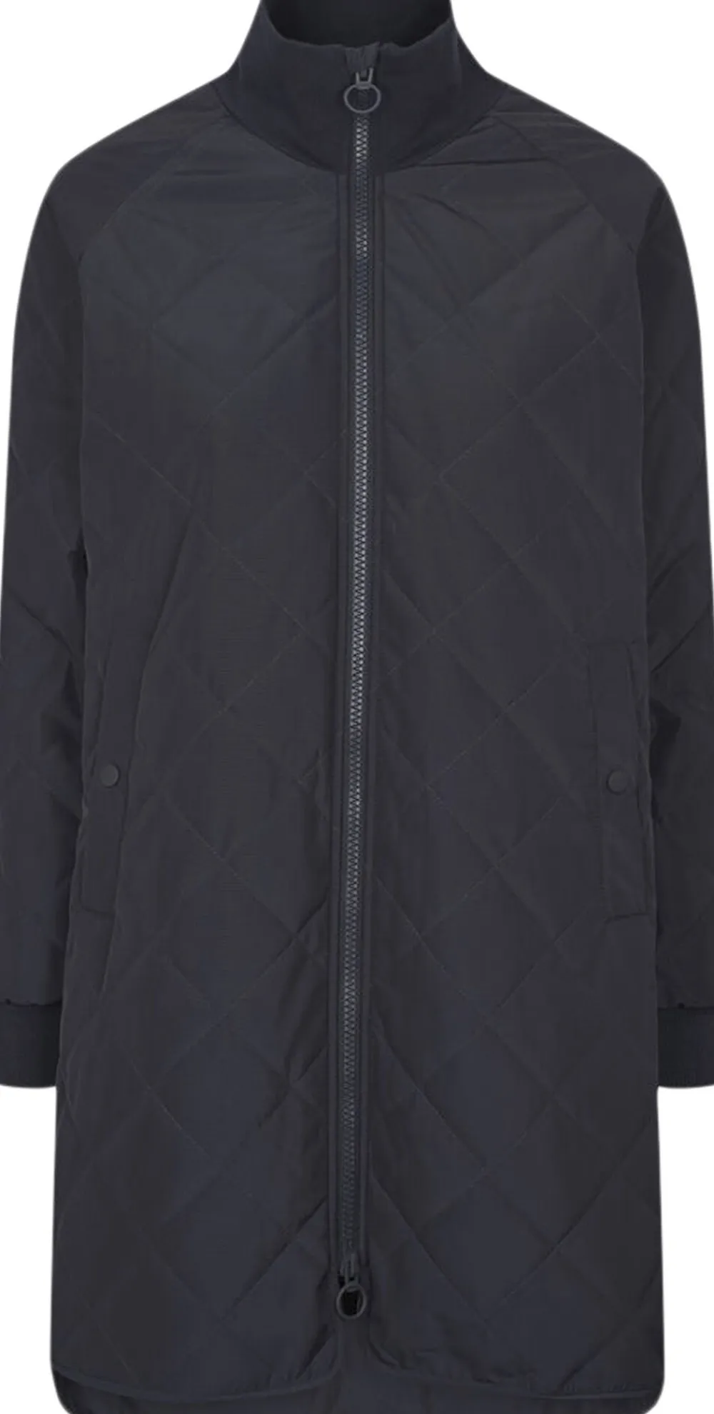 H2O Rubina II Quilt lang overgangsjakke Blå Clearance
