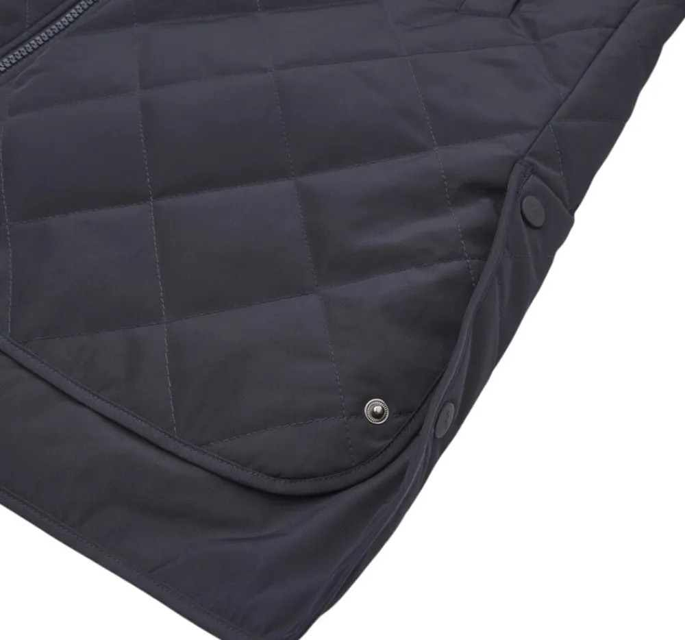 H2O Rubina II Quilt lang overgangsjakke Blå Clearance