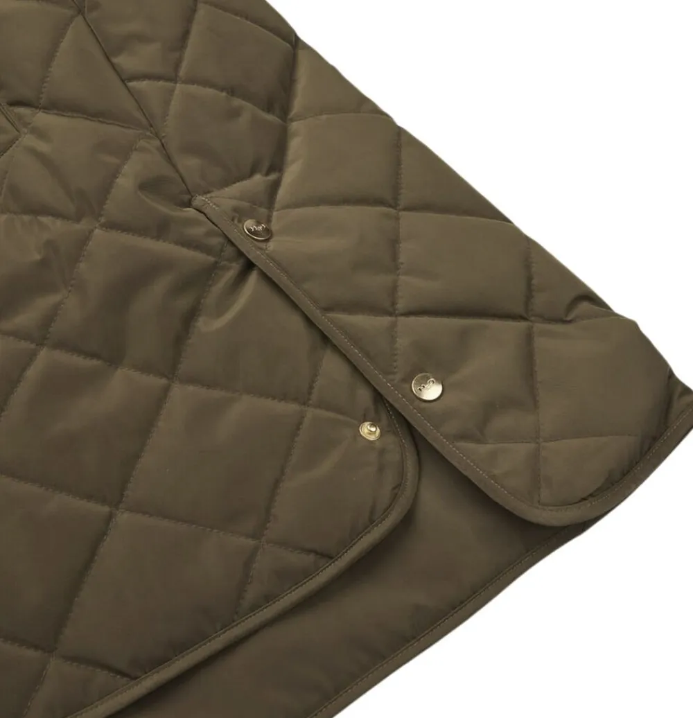 Rubina Quilted lang overgangsjakke>H2O Discount