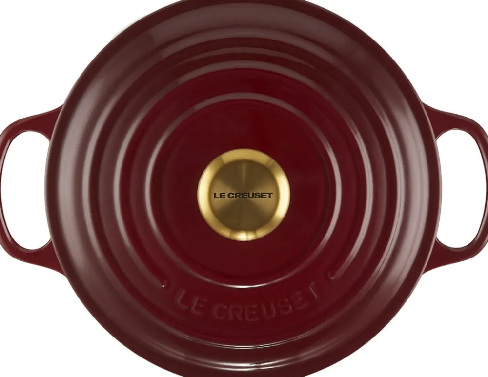 Rund støbejernsgryde 4,2L Garnet>Le Creuset Outlet