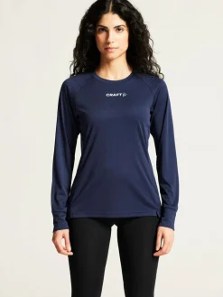Craft Rush 2. 0 Langærmet Trænings T-shirt Blå Sale