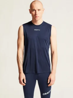 Craft RUSH 2. 0 SINGLET M Blå Best