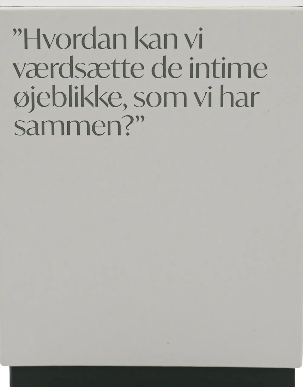 Samtalekort - Intimitet>Dately Best