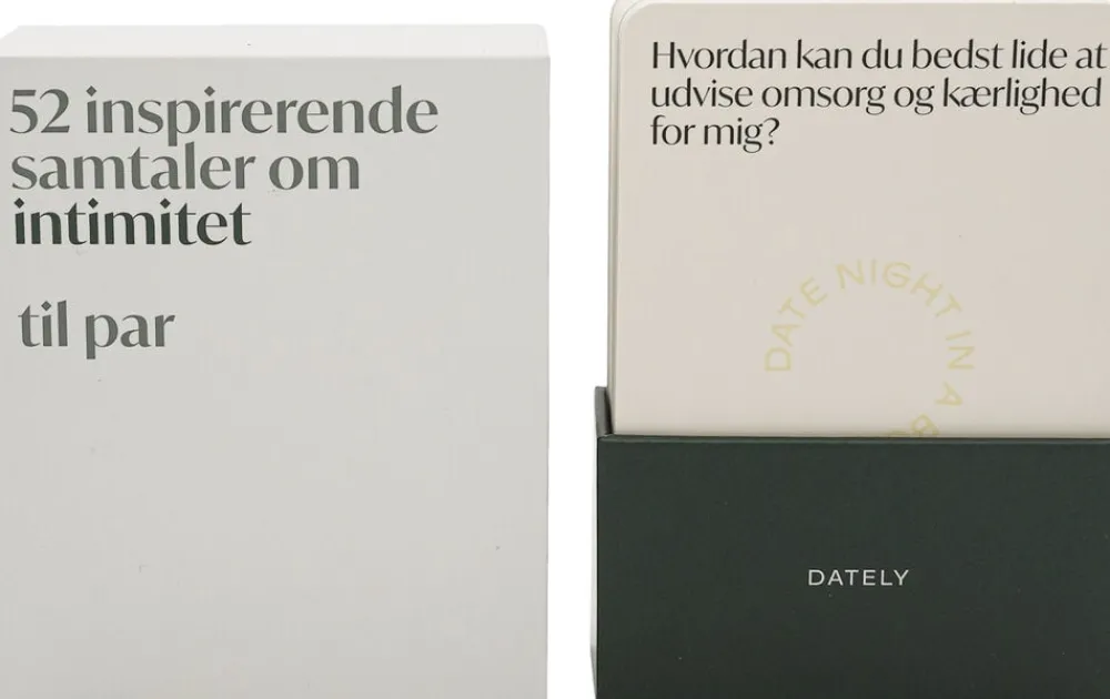 Samtalekort - Intimitet>Dately Best
