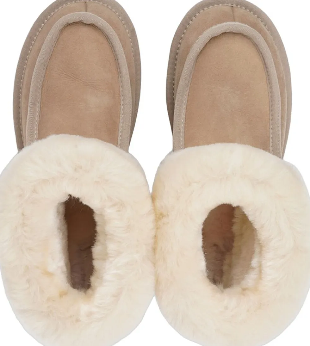 Lovelies SANDE - SHEARLING BOOTS Safari Hot