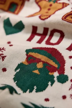 Lindbergh Santa sweater Hvid Clearance