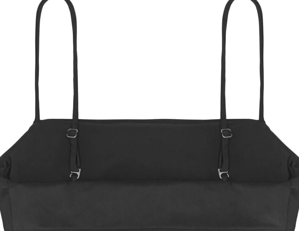 Cartel Copenhagen Sanur bandeau justerbar bikini top Nero Hot
