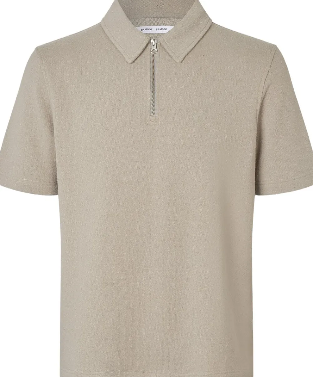Samsøe Samsøe Saolli HZ polo 15513 Elephant skin Outlet