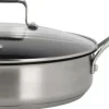 Morsø Sauterpande med glaslåg 79NORD Hybrid 24 cm Stål