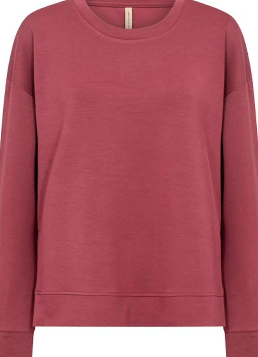 Dame soyaconcept SC-BANU 164 Sweatshirt Mørk rød