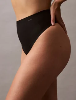 Calvin Klein SCULPTED FIRM MESH THONG Black Online