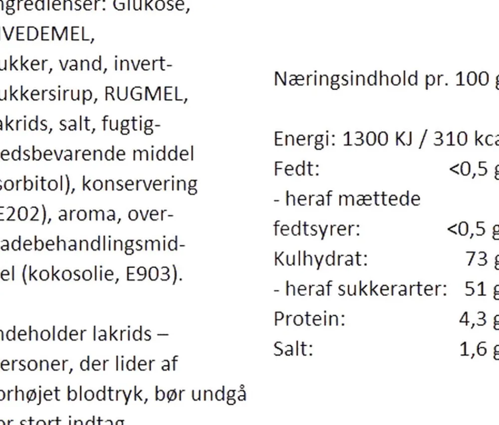 Almuegaarden Sød Lakrids Nostalgi, Klodsbundspose