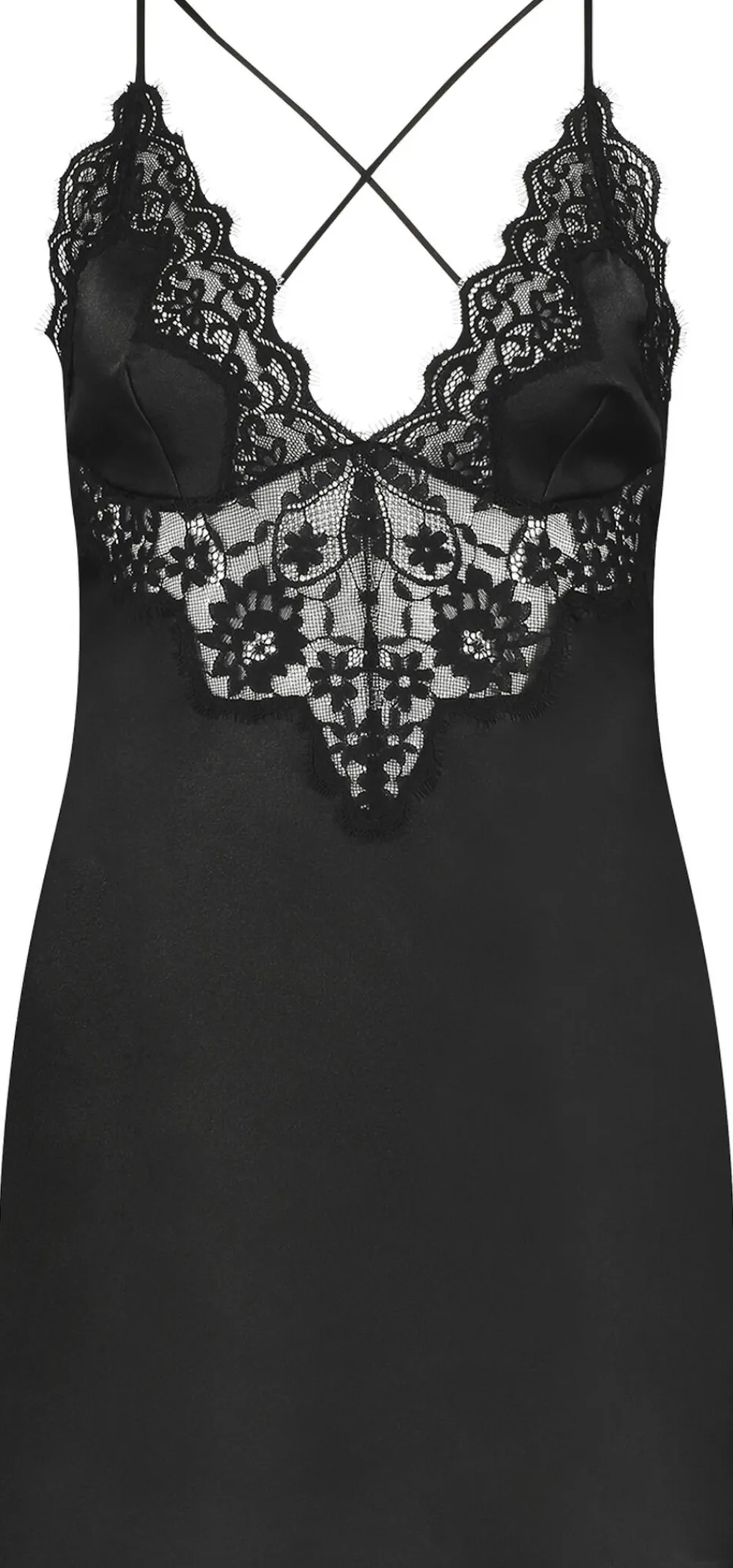 Hunkemöller SD Satin Mya Black New