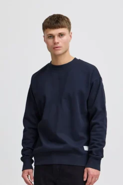 !Solid SDLenz Crew SW Sweatshirt21104222 Insignia blue Clearance