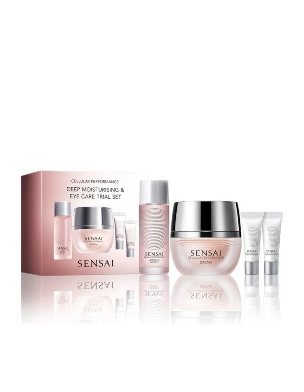 Sensai Cellular Performance Deep Moisturising & Eye Care Trial Set 64 New