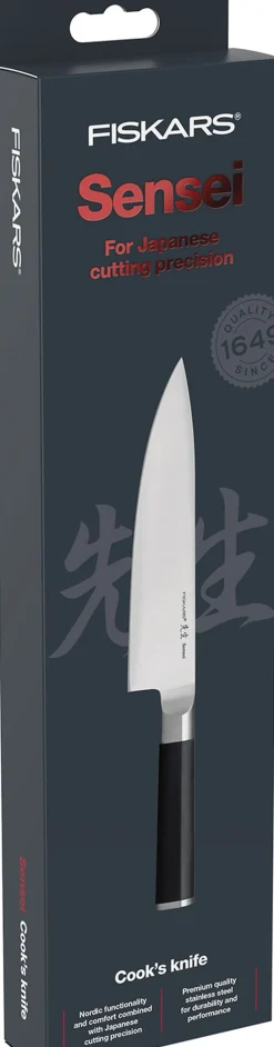 SENSEI KOKKEKNIV, 19CM>Fiskars Clearance