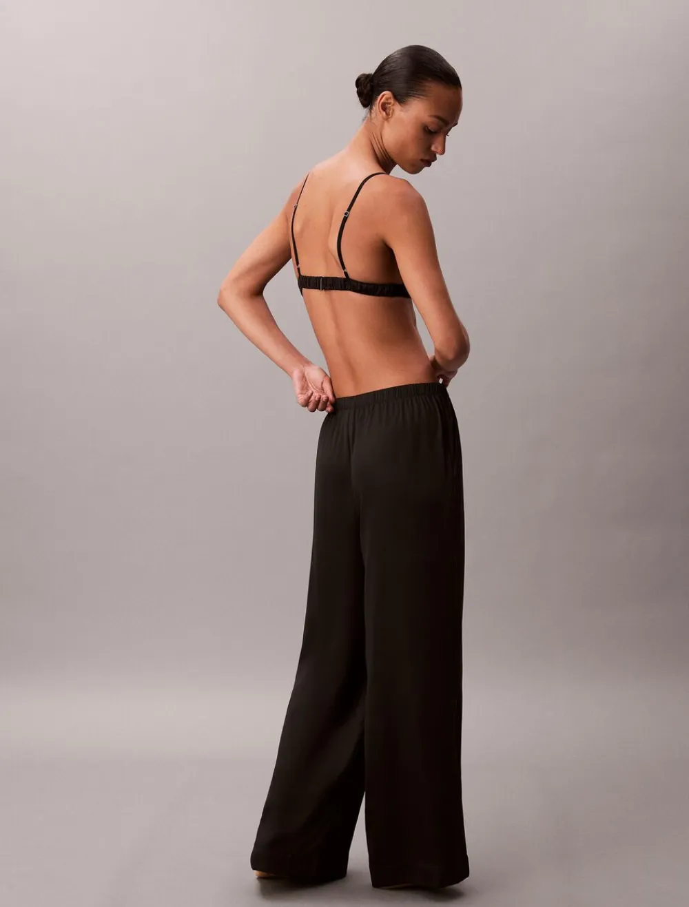 SENSUAL SATIN LOGO PANT>Calvin Klein Discount