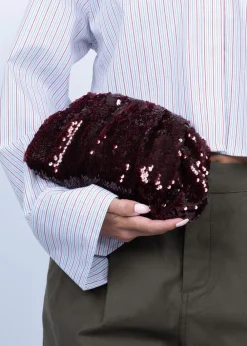 Dame SUI AVA Sequin Clutch Bag