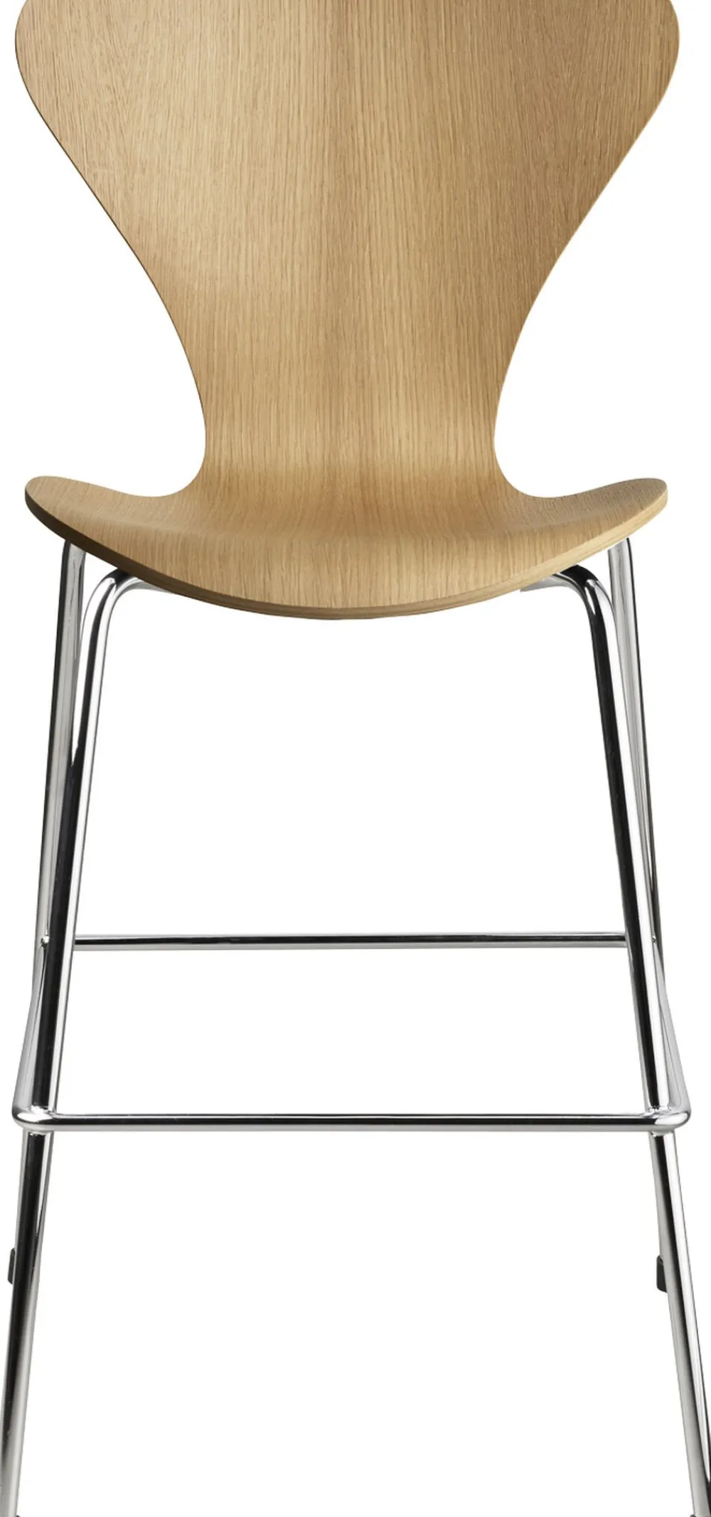 Series 7 Junior - Oak / Chromed base>Fritz Hansen Best