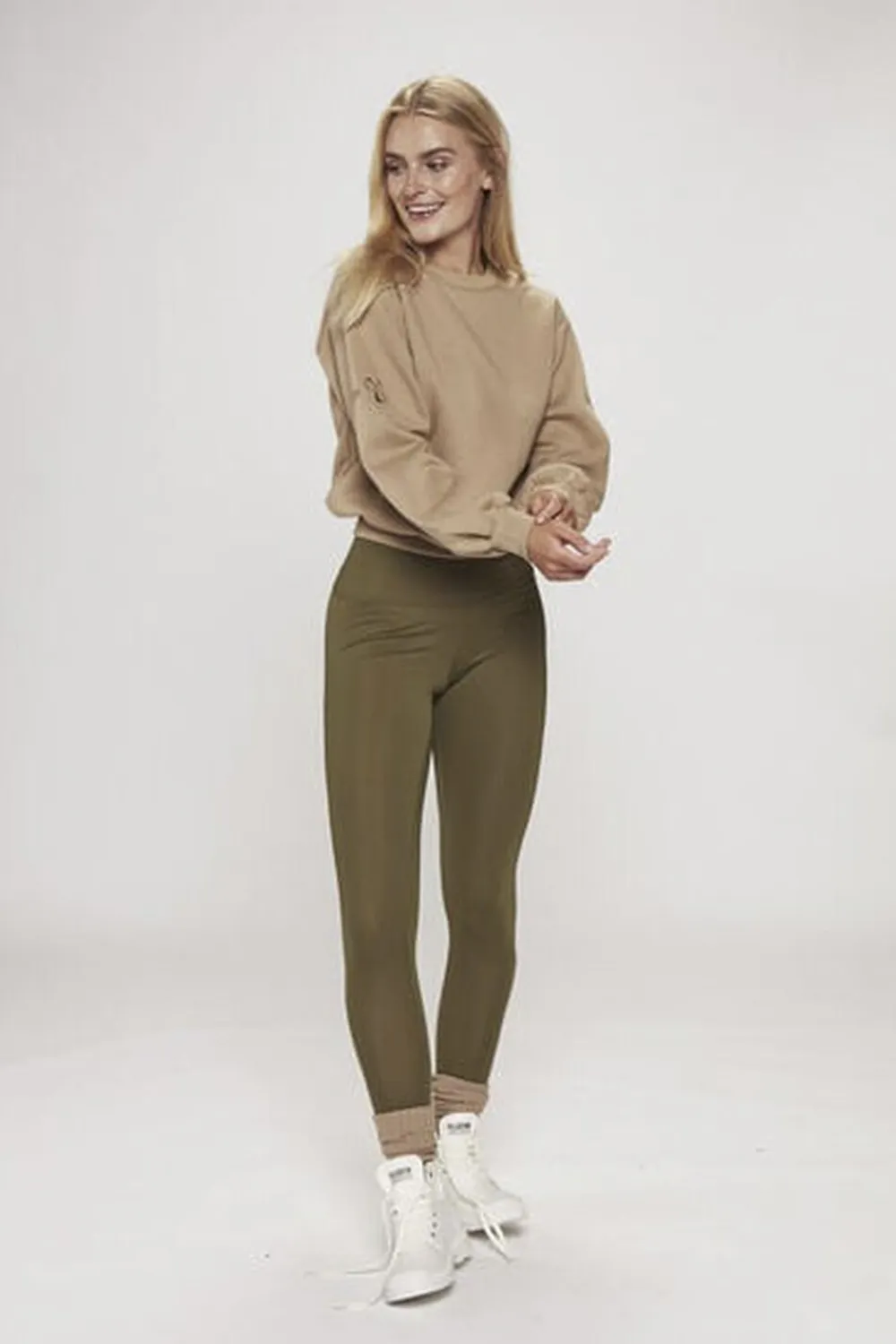 Carite Shape Up High Waist tights Grøn New