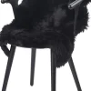 Sheepskin, Long-wool Black>NATURES Collection
