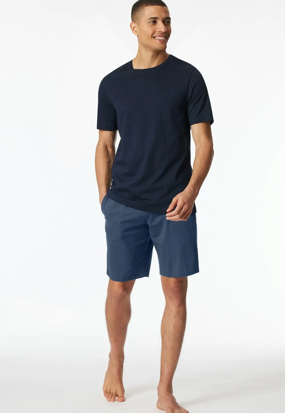 Schiesser Shirt 1/2 Nightblue New