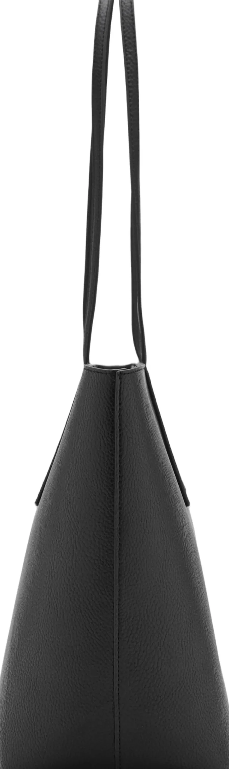 Shopper bag with double handle>MANGO Online