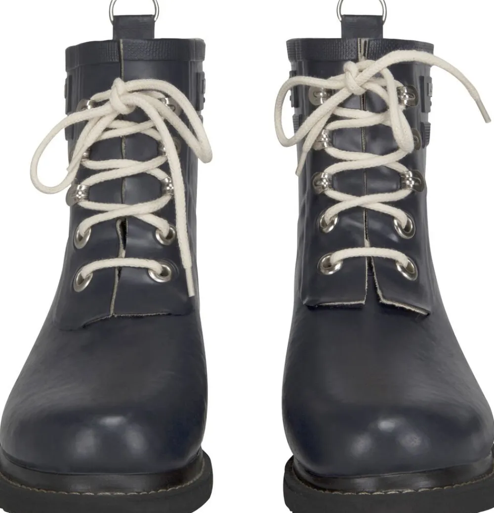ILSE JACOBSEN short rubberboot Blå New