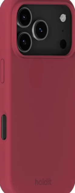 Silicone Case iPhone 17 Pro Max Red Velvet><noscript><img width=