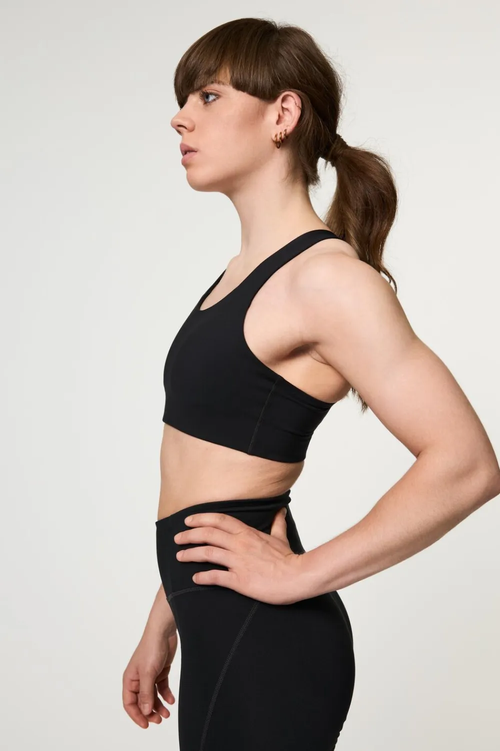 Simone High Support Bra>Girlfriend Collective