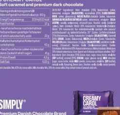 Simply® CREAMY CAROL chokoladeæske (90g)><noscript><img width=