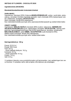 Simply® INSTEAD OF FLOWERS chokoladeæske (180g)><noscript><img width=