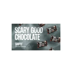 Simply Chocolate Simply® SCARY GOOD CHOCOLATE chokoladeæske (100g)