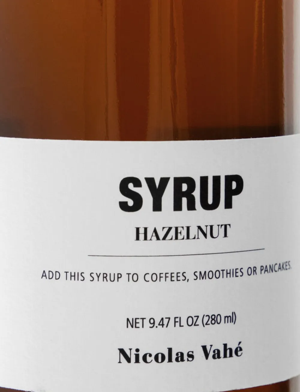 Nicolas Vahé Sirup, Hasselnød, 25 cl. Discount