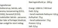 Sirup med smag af sød lakrids><noscript><img width=