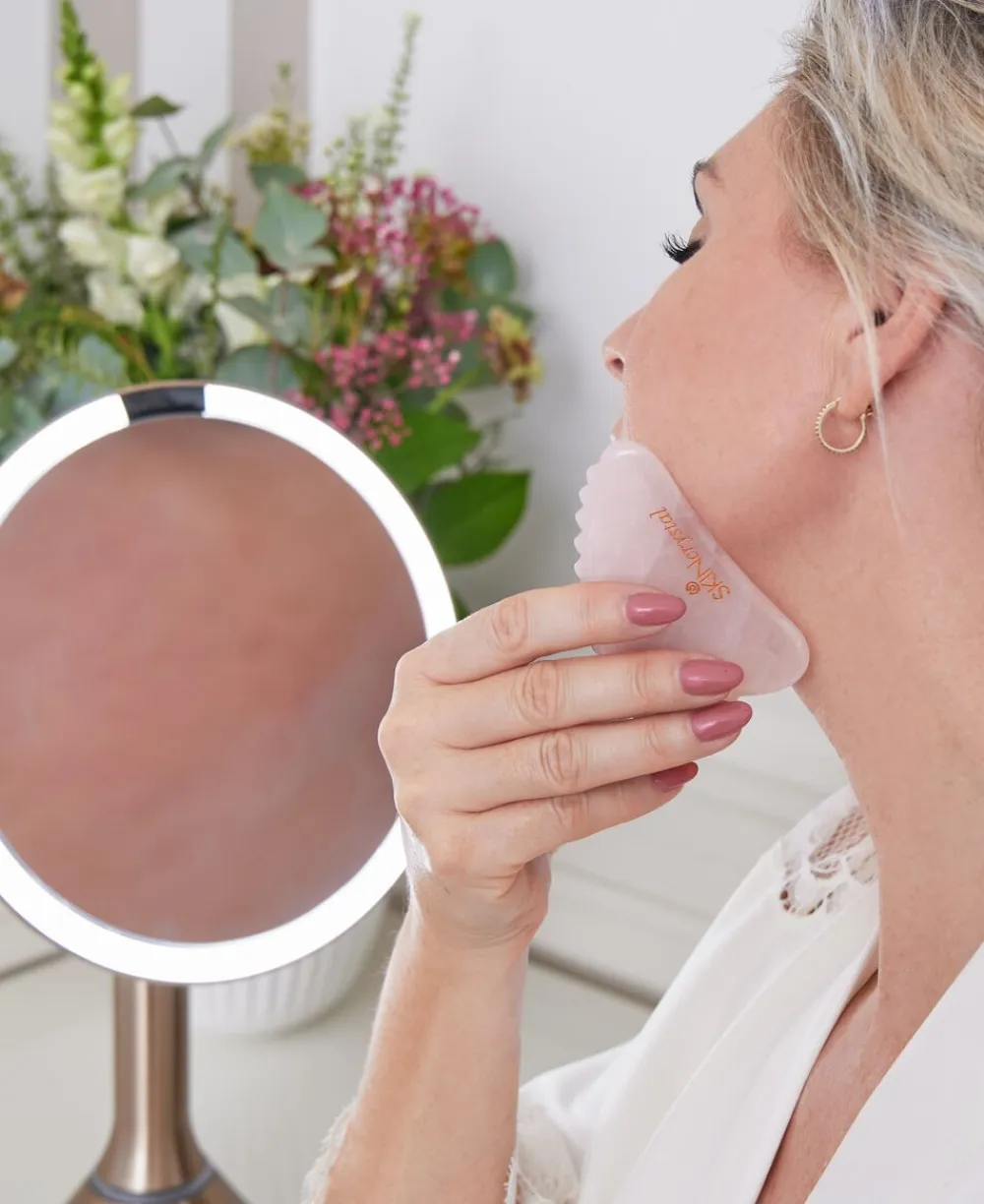 SKINcrystal Rosenkvarts Alt-i-et krystalsæt>Medicoline Online