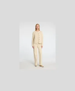 Dame Selected SLFVINNA LS STRUCTURE KNIT CARDIGAN