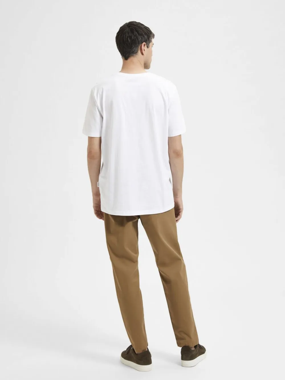 SLHASPEN SS O-NECK TEE NOOS>Selected Best