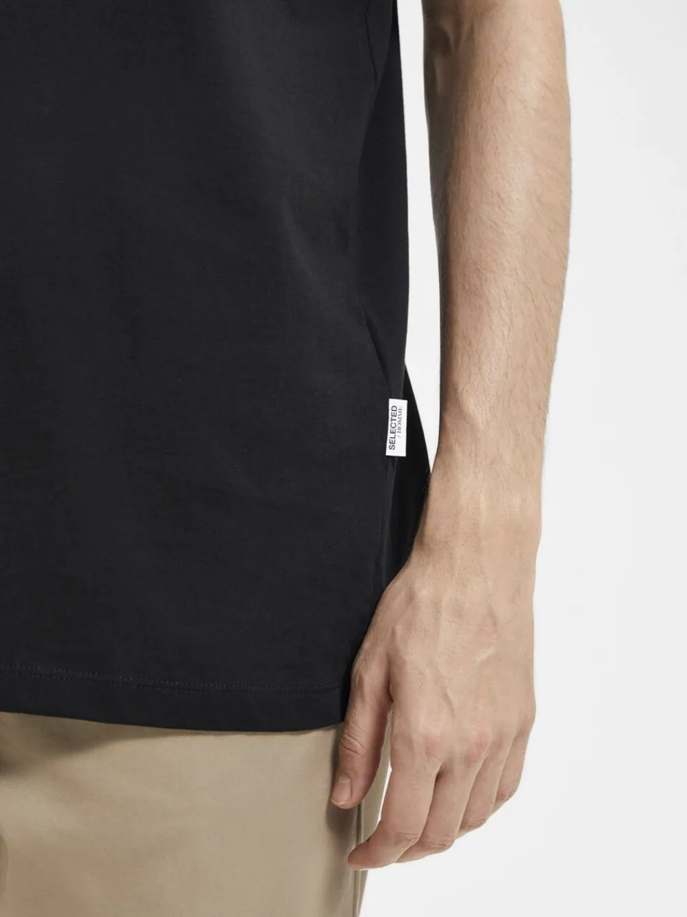 SLHASPEN SS O-NECK TEE NOOS>Selected New
