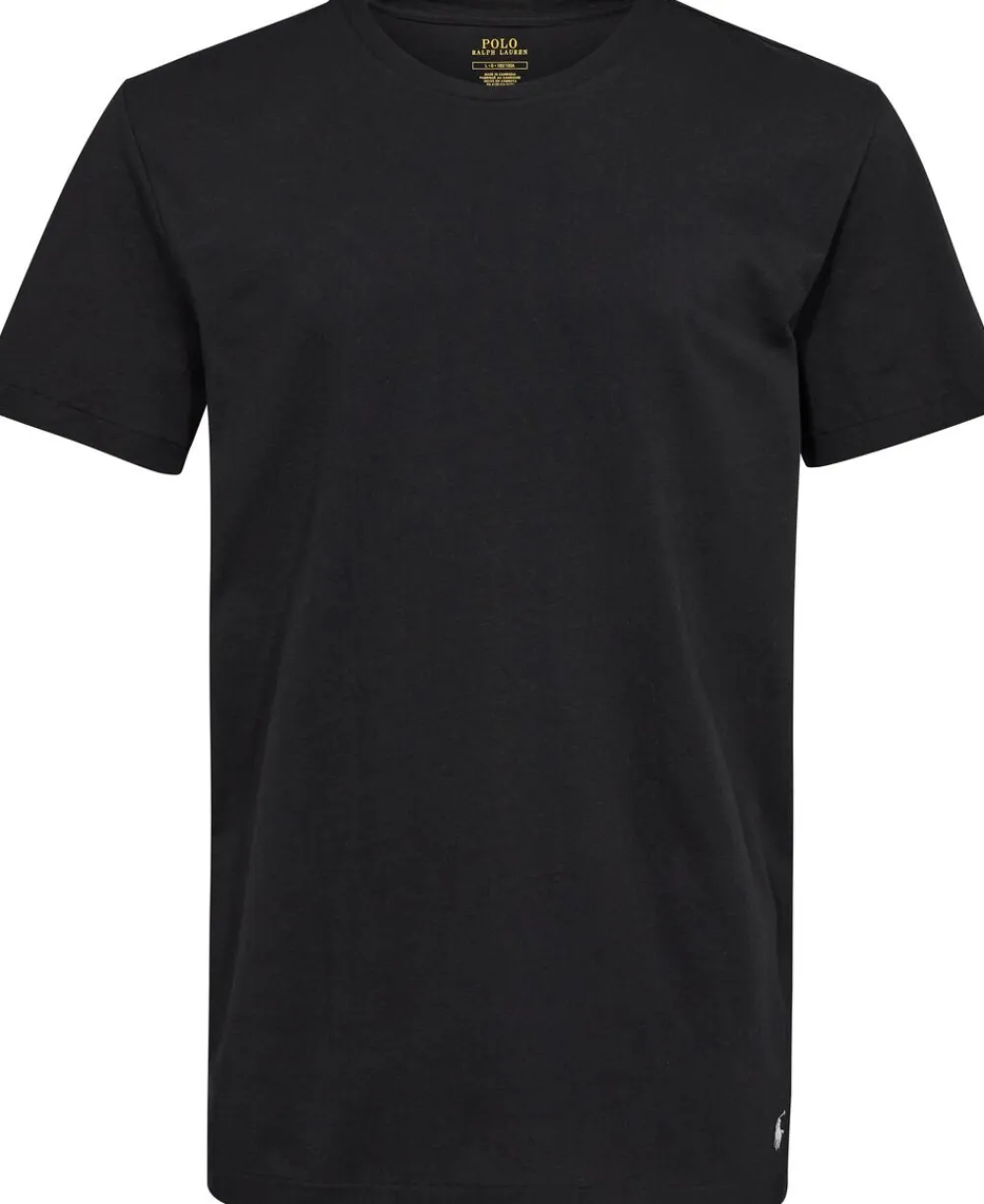 Polo Ralph Lauren Slim Crewneck 3-Pack 3pk black/black/black Clearance