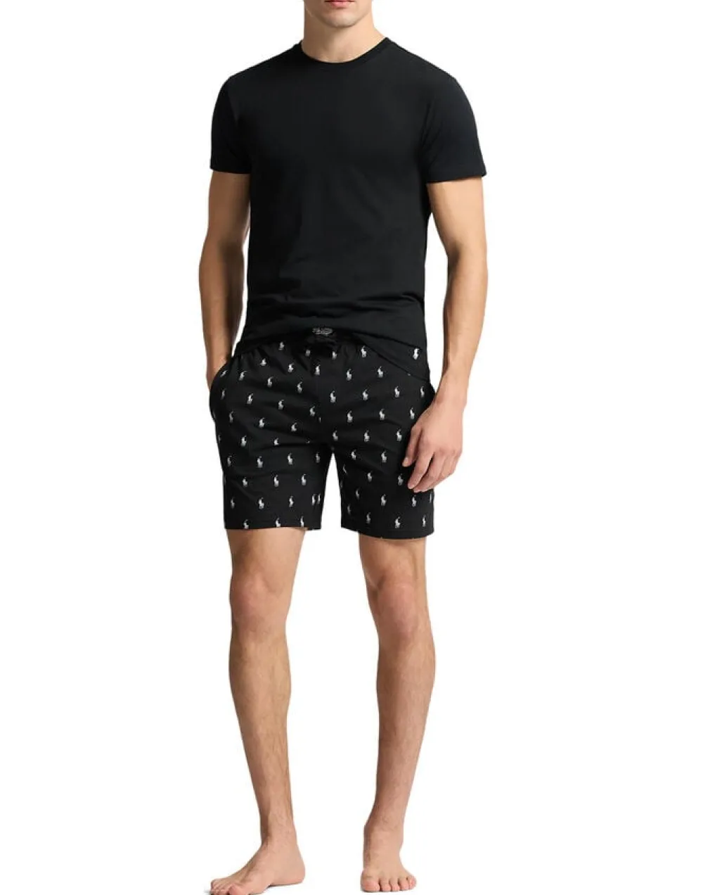 Polo Ralph Lauren Slim Crewneck 3-Pack 3pk black/black/black Clearance