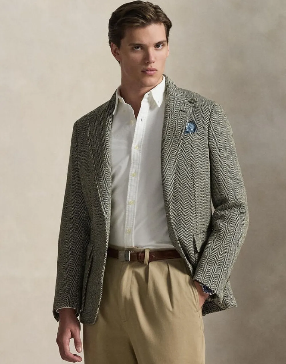 Polo Ralph Lauren Slim Fit Oxford Shirt Hvid Clearance