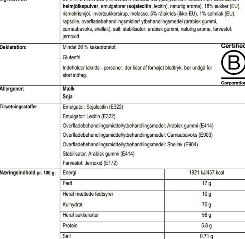 SMALL E - SALMIAK>Lakrids by Bülow Clearance