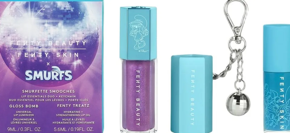 Fenty Beauty by Rihanna Smurfette Smooches - Uundværlig duo til læberne + nøglering Best
