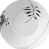 Royal Copenhagen Sort Mega Riflet 17 cm. dyb tallerken