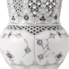 Royal Copenhagen Sort Musselmalet Helblonde Vase, 22 cm