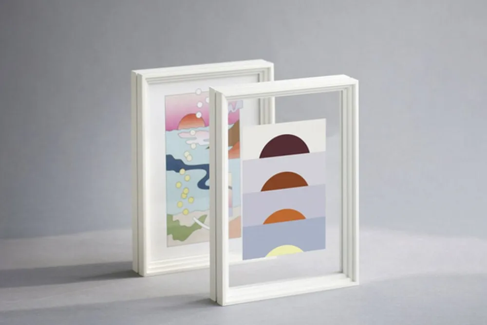 Moebe Standing Frame A5 White