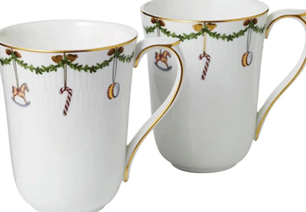 Royal Copenhagen Star Fluted Cup 36cl 2PK Best