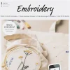 Børn Creativ Company Start DIY Kit Broderi, Blomster