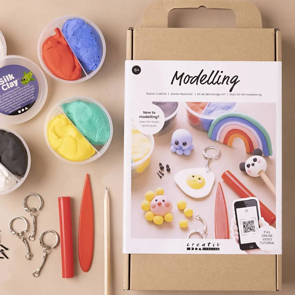 Creativ Company Start DIY Kit Modellering, Fantasifigurer New